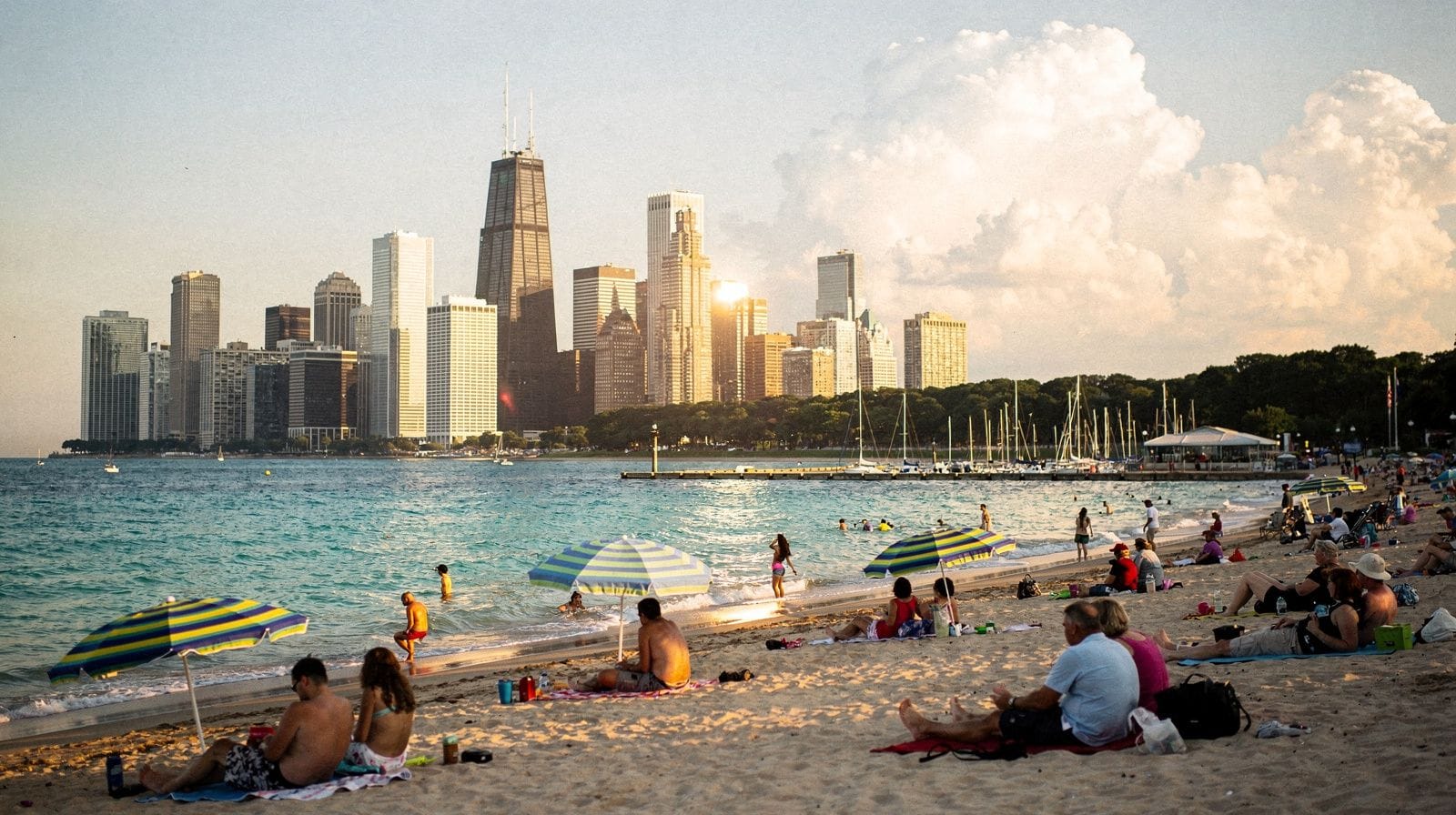 L'été sur le lakefront de Chicago : plages, kayak et croisières