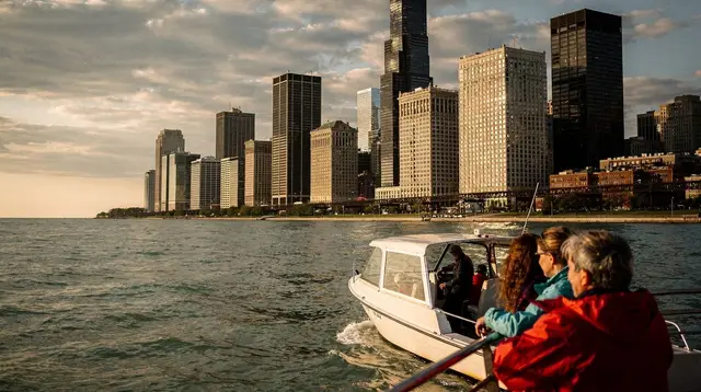 Lake Michigan sightseeing cruise: the daytime skyline option