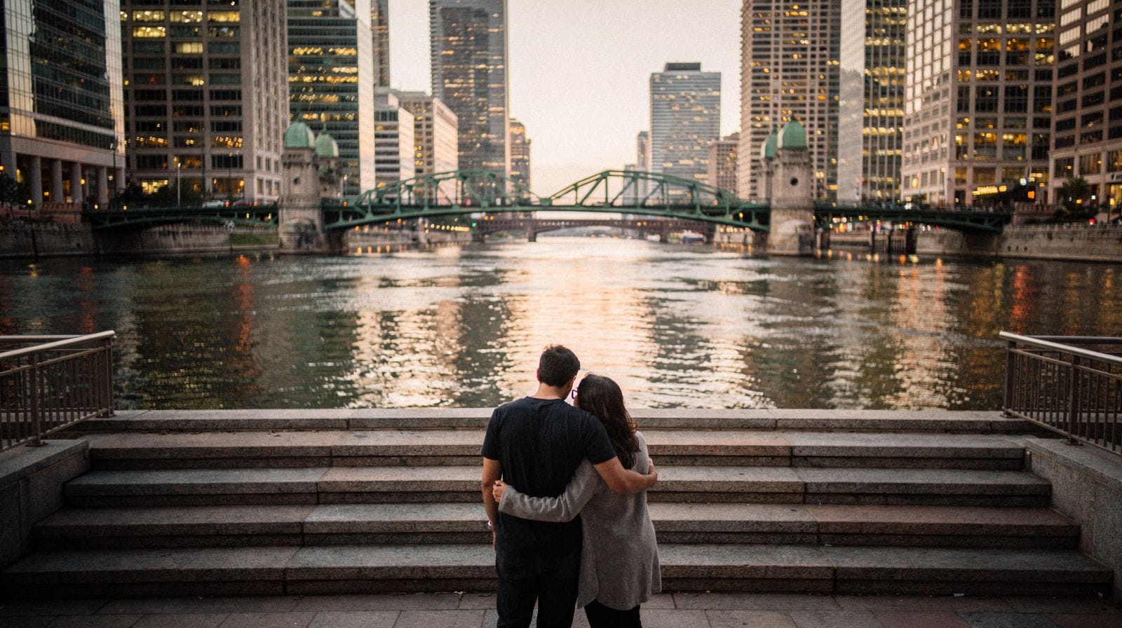 Guide photoshoot en couple sur le Riverwalk