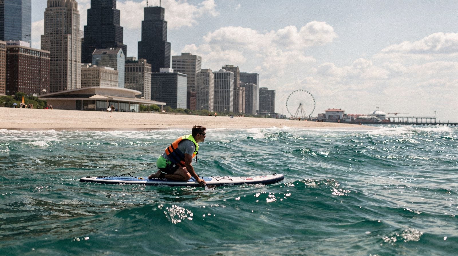 Stand-up paddleboard sur le lac Michigan : le guide pratique